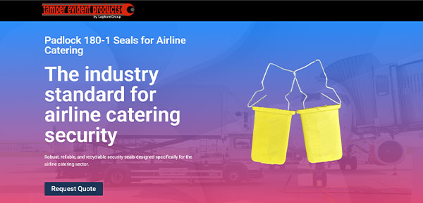 Padlock 180-1 Seals for Airline Catering​